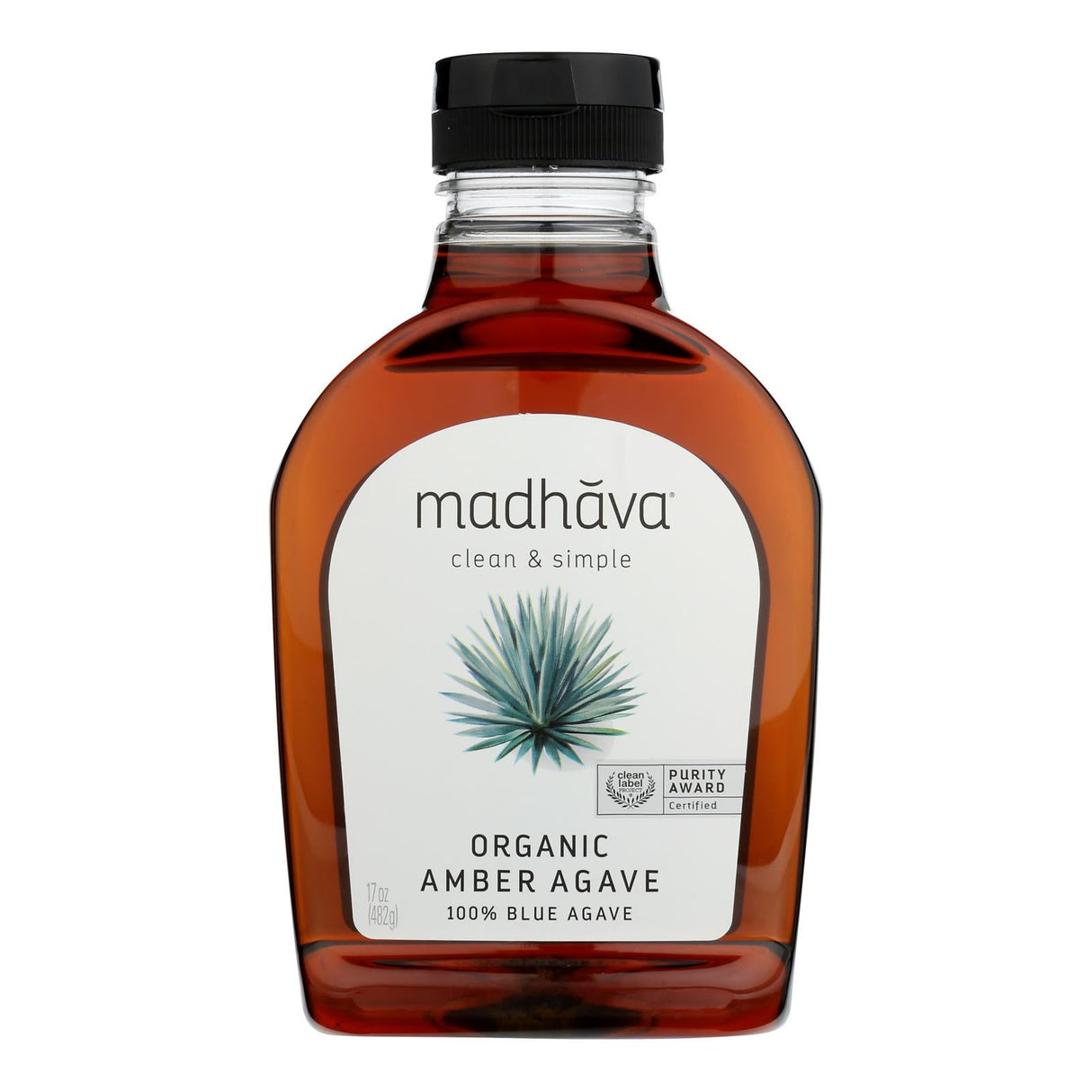 Agave Nectar, Blue, Amber,6 - 17 OUNCE