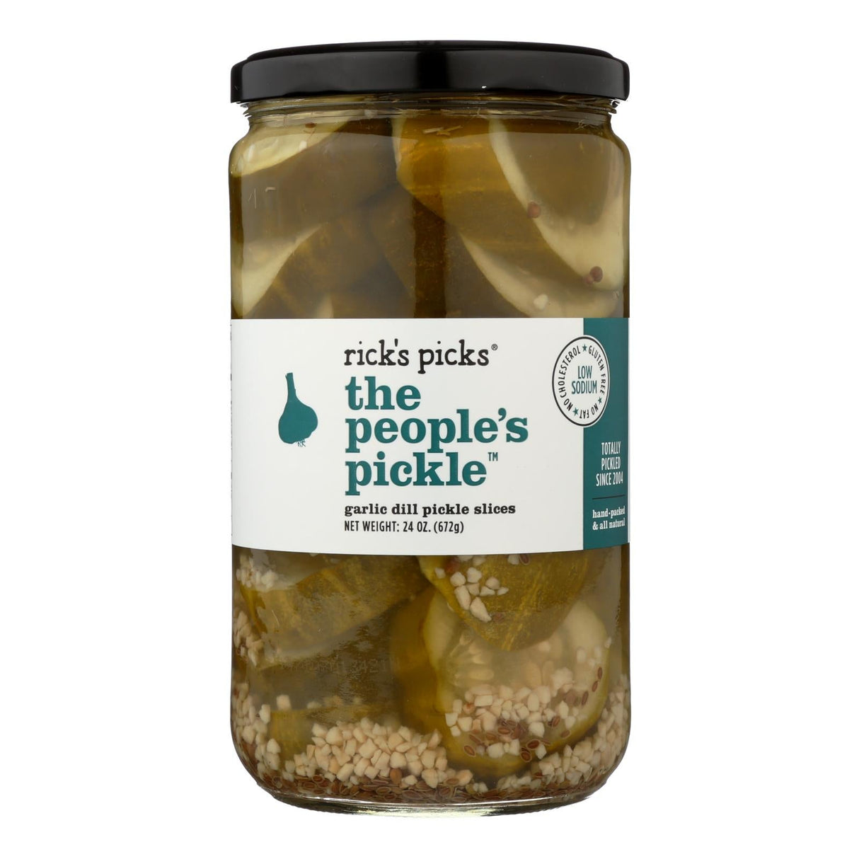 Pickles, Dill, Sliced, Garlic,6 - 24 OUNCE