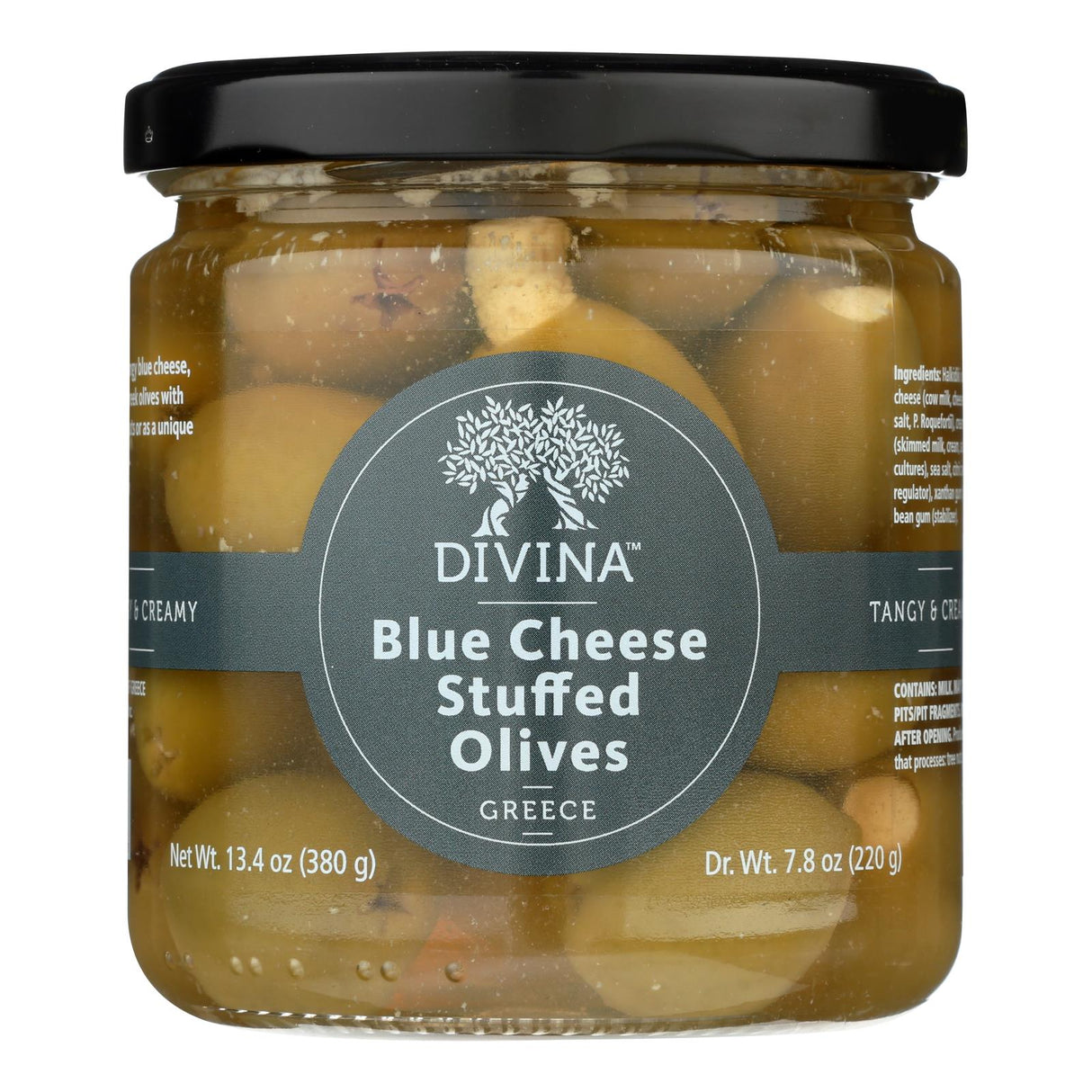 Olives, Green, Blue Cheese-Stuffed,6 - 7.8 OUNCE