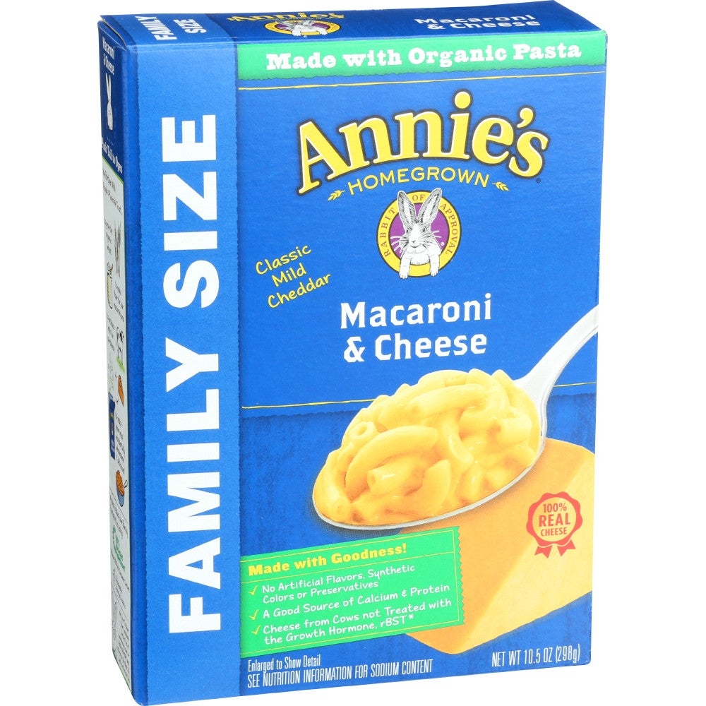 Entree, Macaroni & Cheese, Dry,6 - 10.5 OUNCE