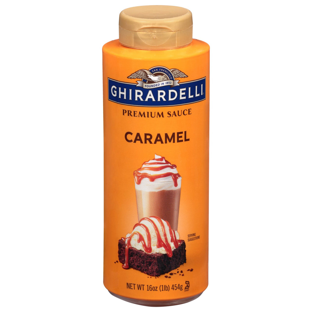 Sauce, Caramel, Squeeze Bottle,6 - 16 OUNCE