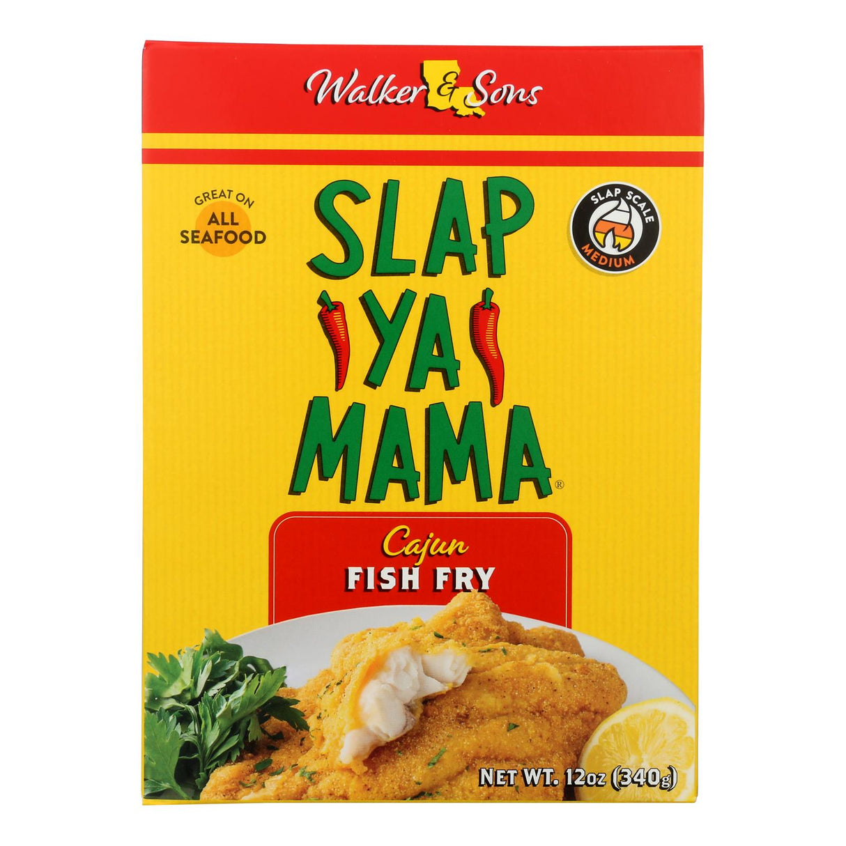 Breading Mix, Fish Fry, Cajun,12 - 12 OUNCE