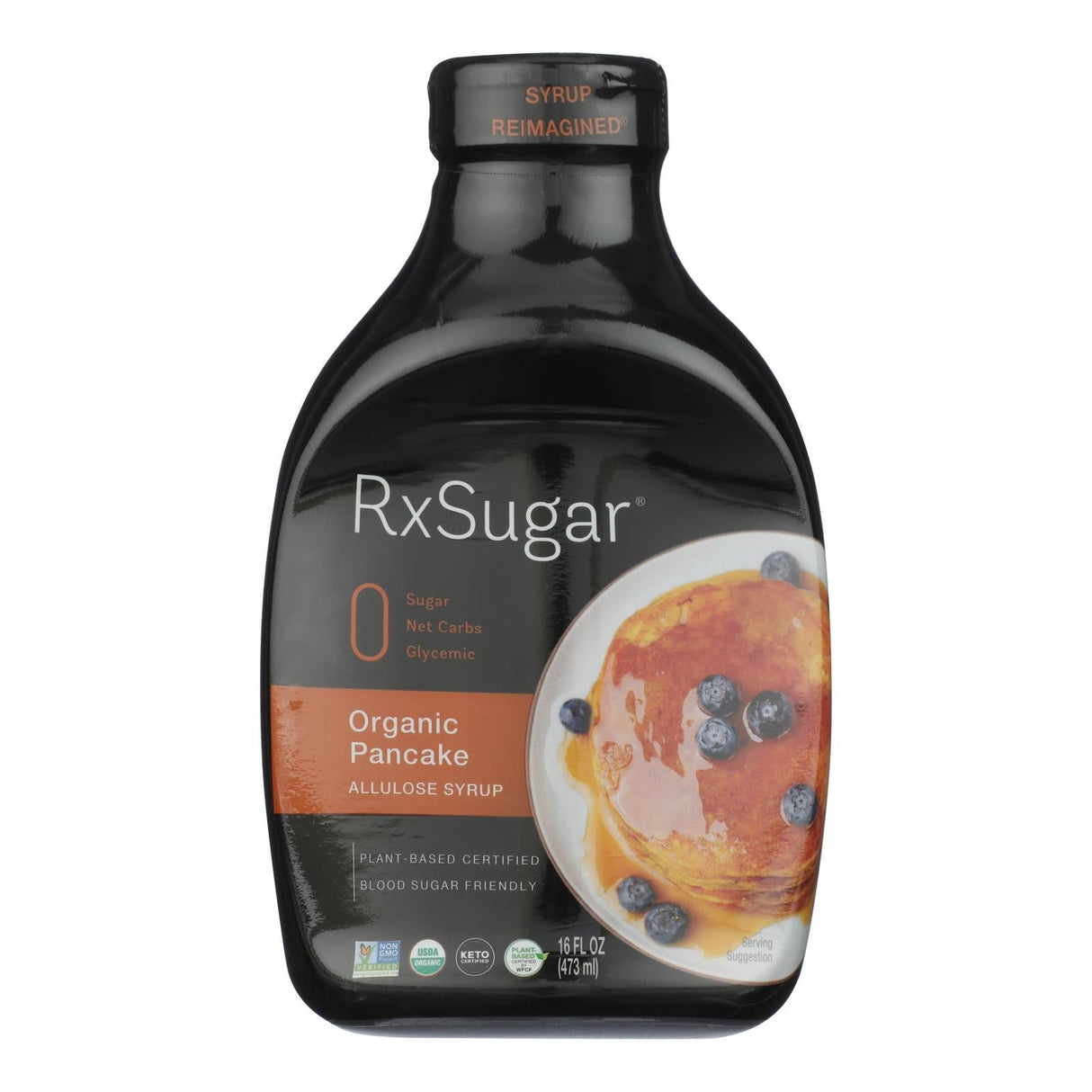 Syrup, Pancake, Allulose, Squeeze Bottle,6 - 16 FLUID