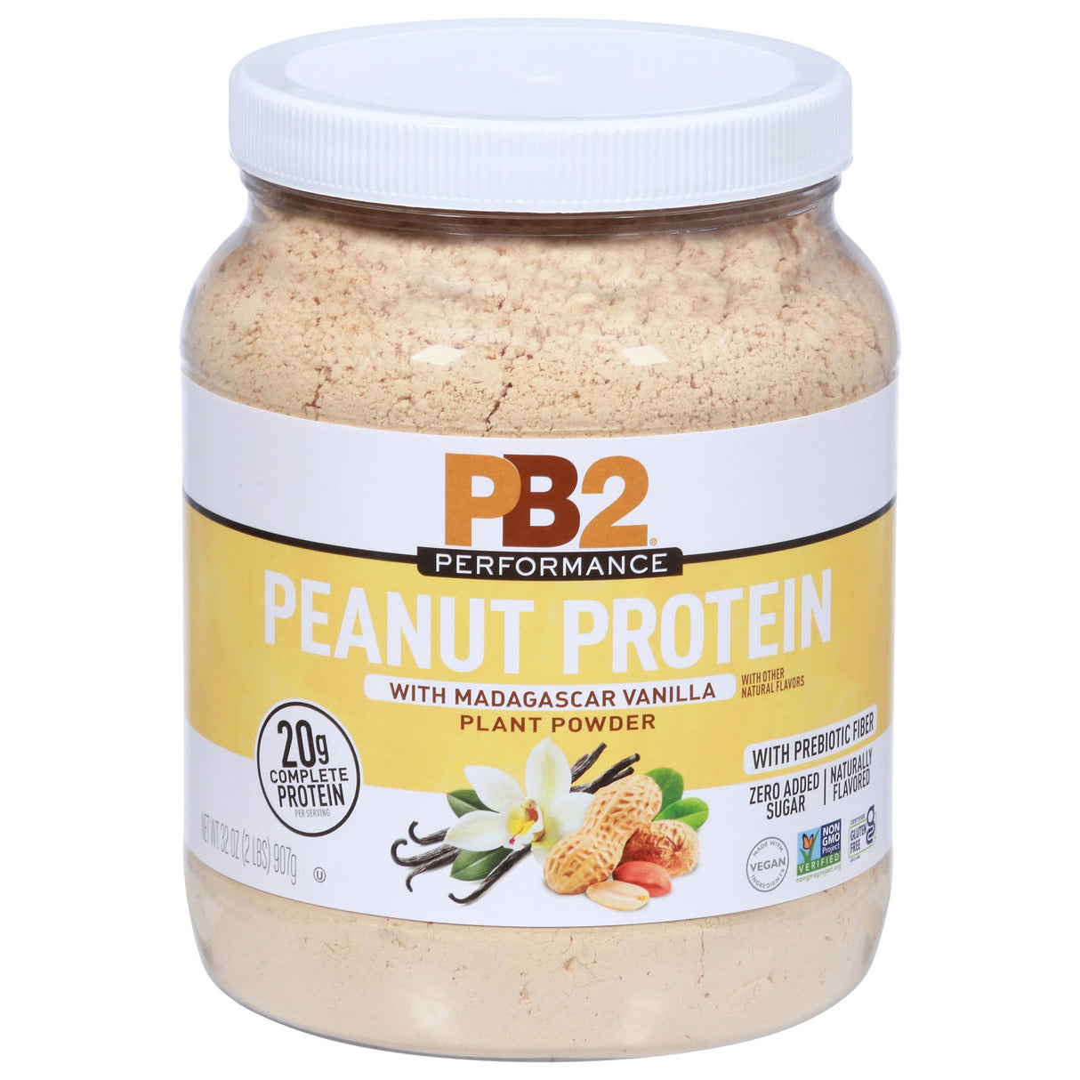 Powder, Peanut, Madagascar Vanilla,2 - 32 OUNCE