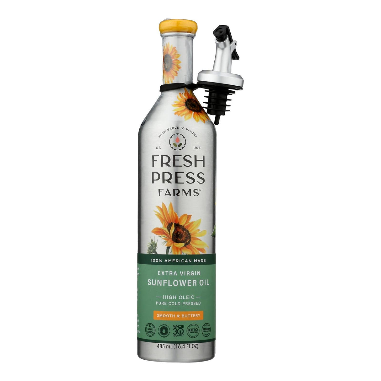 Oil, Sunflower, Extra Virgin,6 - 16.4 FLUID
