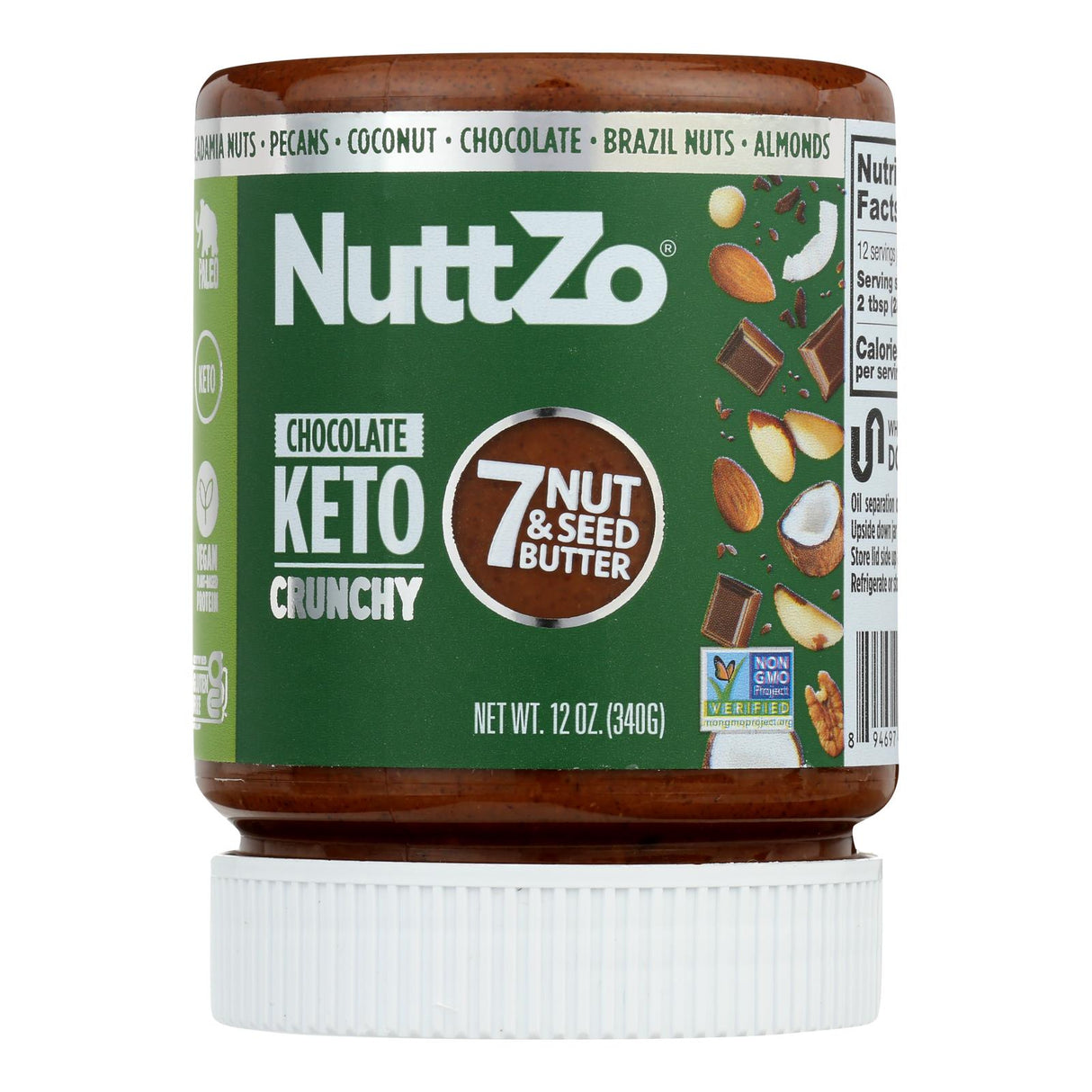 Spread, 7 Nut & Seed, Crunchy, Chocolate,6 - 12 OUNCE