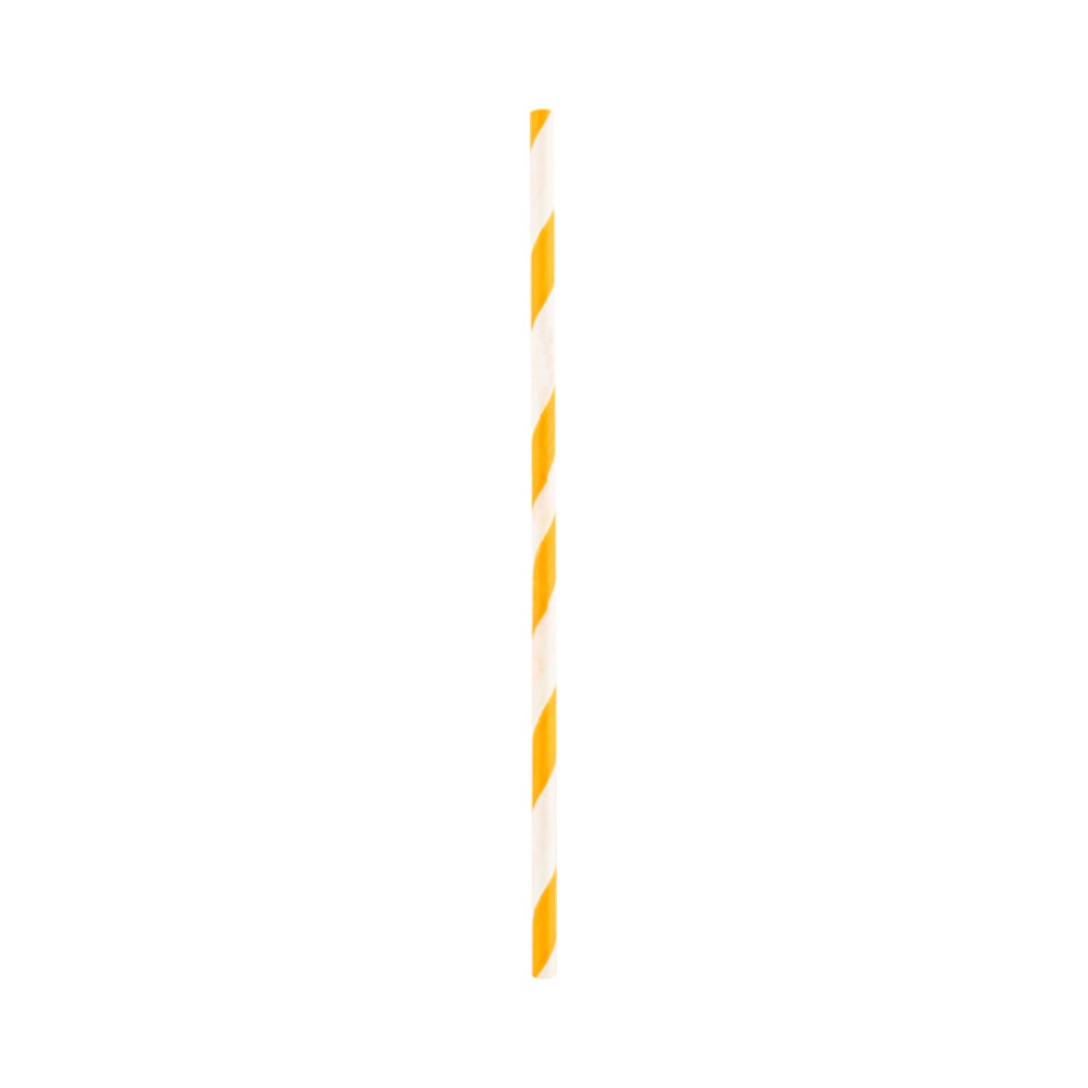 Cake Pop & Lollipop Stick, 6 x 0.16 Inch, Paper, Orange Spirals,25 - 1 EACH