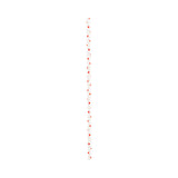 Cake Pop & Lollipop Stick, 6 x 0.16 Inch, Paper, Red Polka Dot,25 - 1 EACH