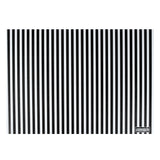 Food Wrap & Basket Liners, RW Base 15 x 11 Inch, Greaseproof Paper, Black & White Stripe,200 - 1 EACH