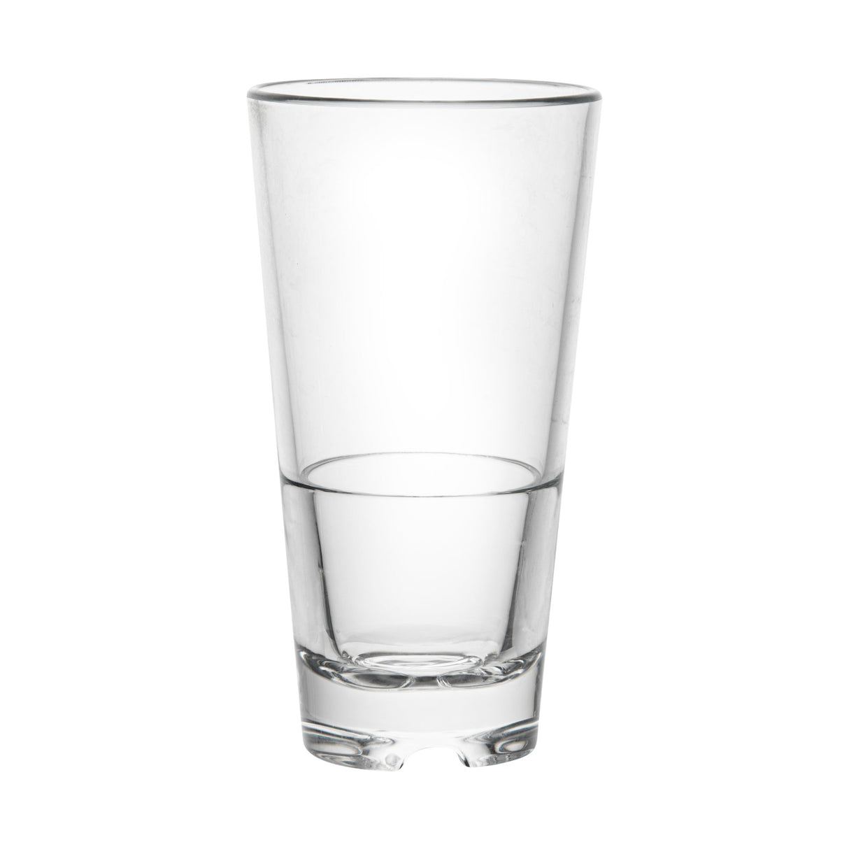 Glasses, Stackable Old Fashioned, Bev Tek 11 Ounce, Plastic, Polycarbonate, 3 x 3 x 5.75 Inch,6 - 1 EACH