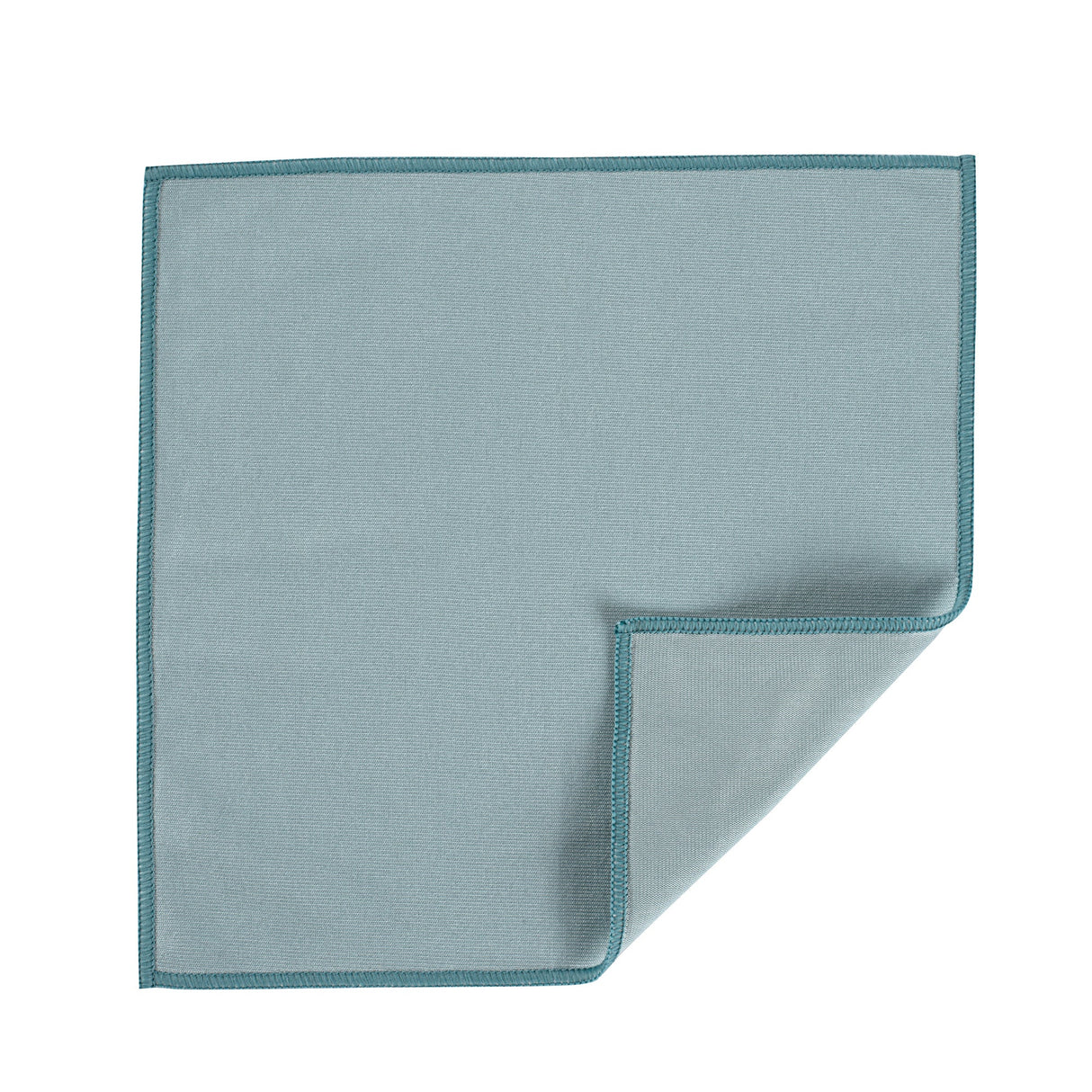 Cloth, Glass Cleaning, Clean Tek Professional 11.75 x 11.75, Light Blue, Microfiber,2 - 1 EACH