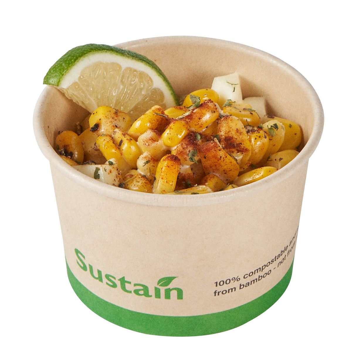 Cups, To-Go, Sustain 4 Ounce, PLA-Lined Bamboo Paper, Round, 3 x 3 x 2.50 Inch,4 - 50 COUNT