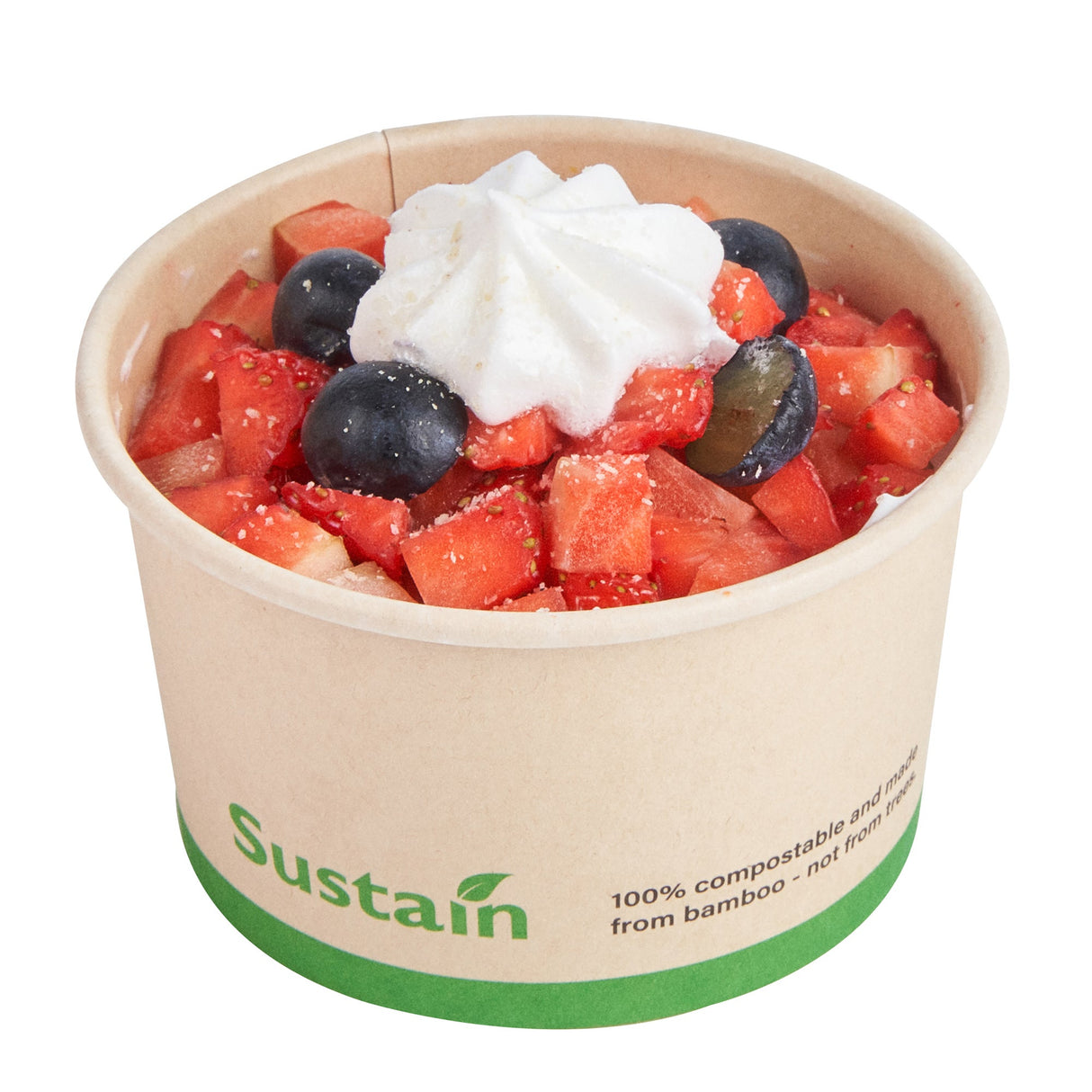 Cups, To-Go, Sustain 5 Ounce, PLA-Lined Bamboo Paper, Round, 3.25 x 3.25 x 2 Inch,4 - 50 COUNT