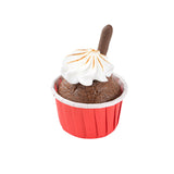 Cups, Baking, 1 Ounce, Paper, Red, Pleated, Small 2 x 2 x 1.25 Inch, Round,200 - 1 EACH