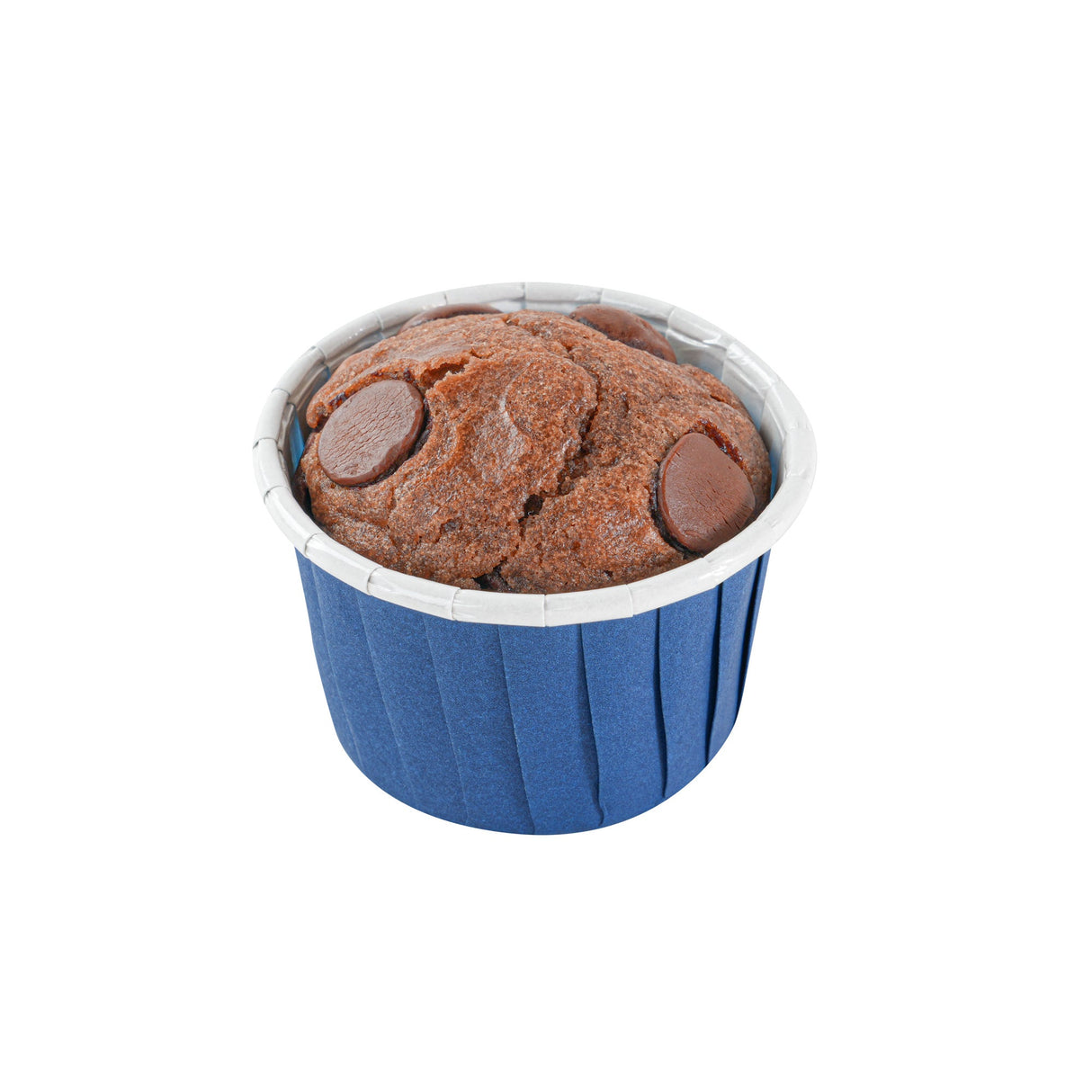Cups, Baking, 2 Ounce, Paper, Midnight Blue, Pleated, Medium 2.25 x 2.25 x 1.50 Inch, Round,200 - 1 EACH