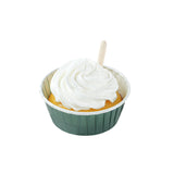 Cups, Baking, 5 Ounce, Paper, Forest Green, Pleated, Large 3.75 x 3.75 x 1.50 Inch, Round,200 - 1 EACH