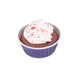 Cups, Baking, 5 Ounce, Paper, Purple, Pleated, Large 3.75 x 3.75 x 1.50 Inch, Round,200 - 1 EACH