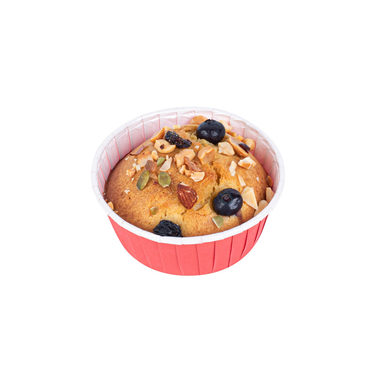 Cups, Baking, 5 Ounce, Paper, Red, Pleated, Large 3.75 x 3.75 x 1.50 Inch, Round,200 - 1 EACH