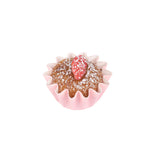 Cups, Baking, 0.40 Ounce, Paper, Pink, Flared, Mini 2 x 2 x 0.50 Inch,200 - 1 EACH