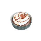 Cups, Baking, 4 Ounce, Paper, Forest Green, Ridged, 3.50 x 3.50 x 1 Inch, Round,200 - 1 EACH