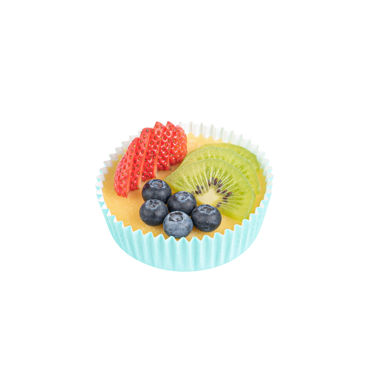 Cups, Baking, 4 Ounce, Paper, Turquoise, Ridged, 3.50 x 3.50 x 1 Inch, Round,200 - 1 EACH