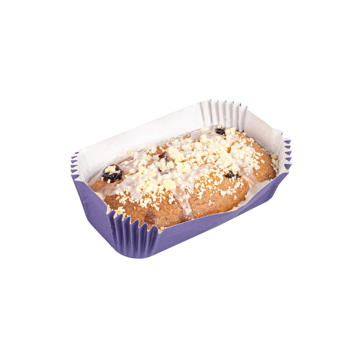 Cups, Baking, 5 Ounce, Paper, Purple, Ridged, Large 4.50 x 2.50 x 1.25 Inch, Elliptical,200 - 1 EACH