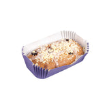 Cups, Baking, 5 Ounce, Paper, Purple, Ridged, Large 4.50 x 2.50 x 1.25 Inch, Elliptical,200 - 1 EACH