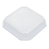 Lids, Dome, Sustain, Plastic, Clear, 7 x 7 x 1.25 Inch, for 34 Ounce Containers, Octagonal, PLA,25 - 1 EACH