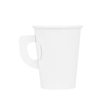 Cups, Coffee, Restpresso 9 Ounce, Paper, White, 3 x 3 x 3.50 Inch, with Handle,100 - 1 EACH