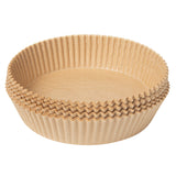 Liners, Air Fryer, Pastry Tek 6.25 x 6.25 x 1.75 Inch, Silicone-Coated Paper, Unbleached, Round,100 - 1 EACH