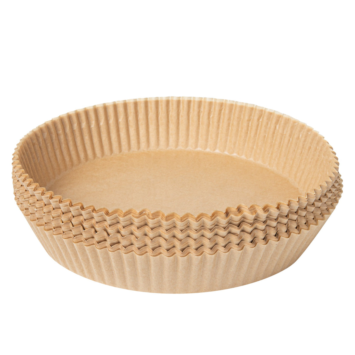 Liners, Air Fryer, Pastry Tek 8 x 8 x 1.75 Inch, Silicone-Coated Paper, Unbleached, Round,100 - 1 EACH