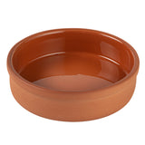 Bowls, Cazuela, Terra Tek 9 Ounce, Terracotta, Brown Glazed Interior, 5 x 5 x 1.25 Inch, Oven-Safe,2 - 5 COUNT