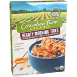 Granola, Hearty Morning Fiber, with Whole Wheat Flakes/Granola Clusters/Crunchy Bran Twigs, Whole Grain,10 - 14.6 OUNCE