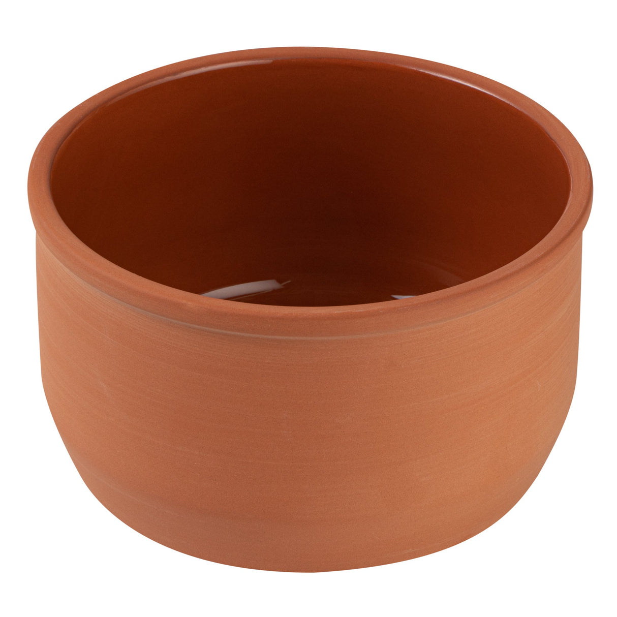 Bowls, Cazuela, Terra Tek 34 Ounce, Terracotta, Brown Glazed Interior, 6.25 x 6.25 x 3.50 Inch, Oven-Safe,2 - 5 COUNT