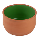 Bowls, Cazuela, Terra Tek 34 Ounce, Terracotta, Green Glazed Interior, 6.25 x 6.25 x 3.50 Inch, Oven-Safe,2 - 5 COUNT