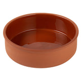 Bowls, Cazuela, Terra Tek 34 Ounce, Terracotta, Brown Glazed Interior, 7.50 x 7.50 x 2.25 Inch, Oven-Safe,2 - 1 EACH