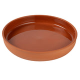 Bowls, Cazuela, Terra Tek 34 Ounce, Terracotta, Brown Glazed Interior, 9.25 x 9.25 x 1.50 Inch, Oven-Safe,2 - 1 EACH