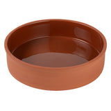 Bowls, Cazuela, Terra Tek 51 Ounce, Terracotta, Brown Glazed Interior, 9 x 9 x 2.25 Inch, Oven-Safe,2 - 1 EACH