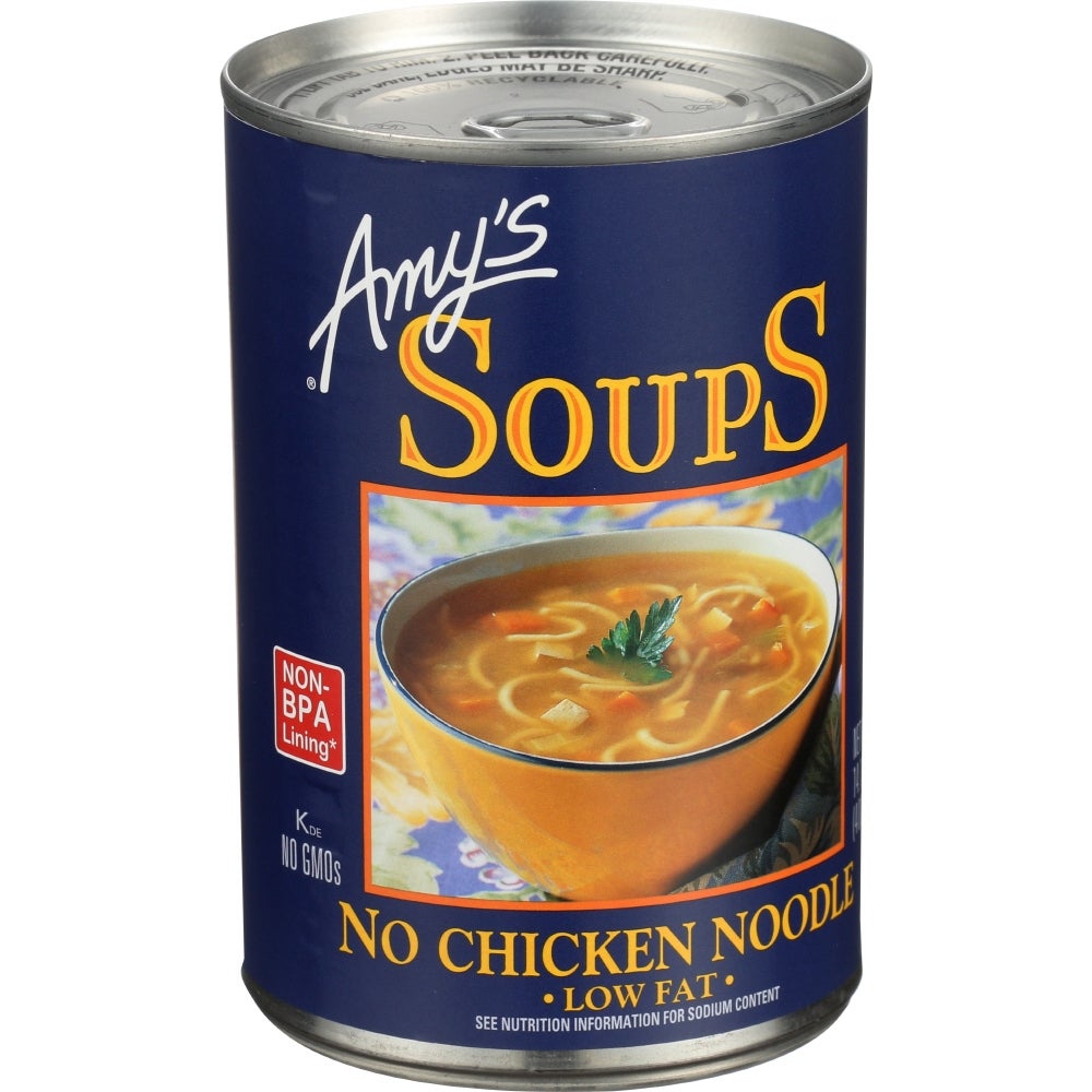 Soup, Noodle, without Chicken, Low-Fat, Canned,12 - 14.1 OUNCE