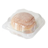 Containers, RW Base 13 Ounce, Microwavable Plastic, Clear, 5.50 x 5.50 x 2.75 Inch, Anti-Fog Clamshell, Square,2 - 50 COUNT
