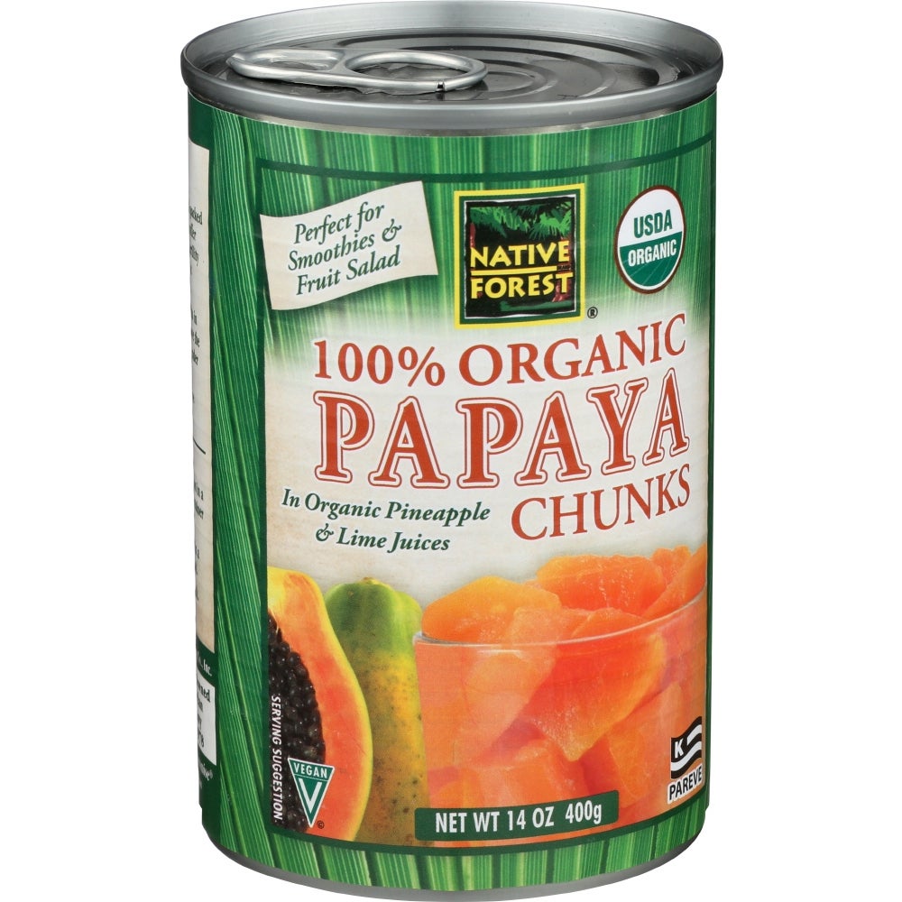 Papaya, Chunks, in Juice,6 - 14 OUNCE