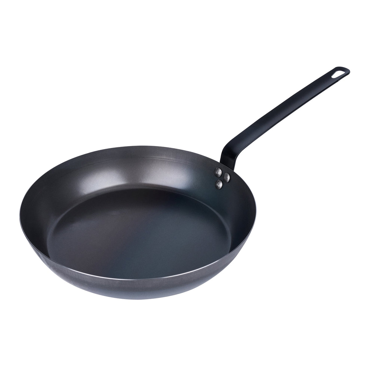 Pan, Fry, Met Lux 13 Inch, Carbon Steel, Black,1 - 1 EACH
