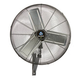 Fan, Wall-Mount, Wind Blade, 3-Speed Oscillating Industrial, 24 Inch, Tilt Head,1 - 1 EACH