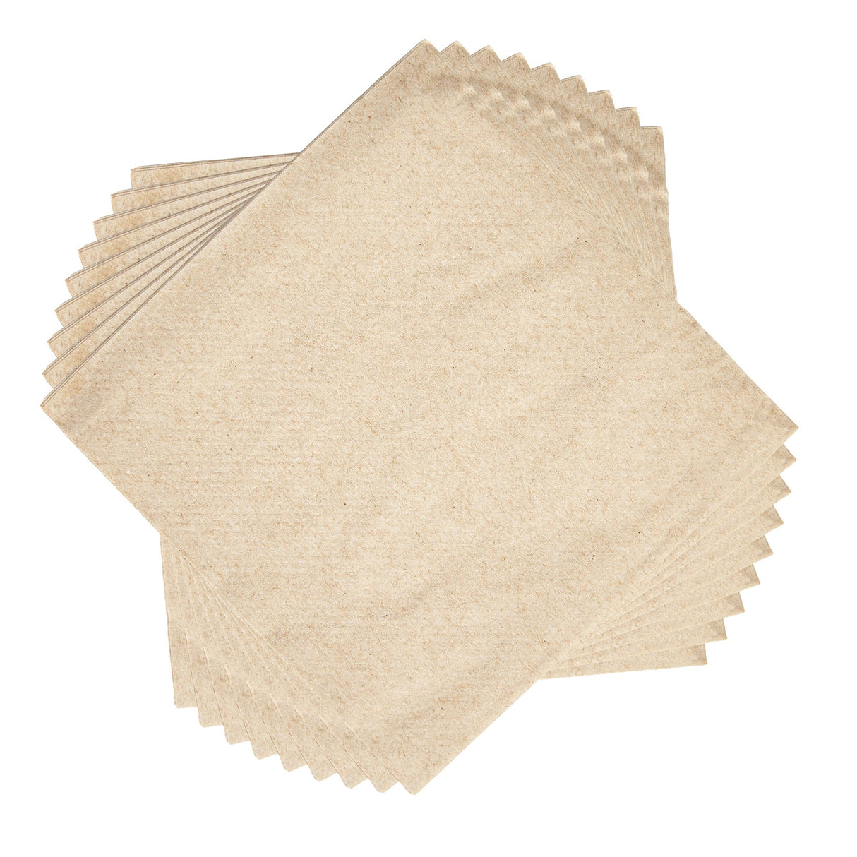 Napkins, Cocktail, Saving Nature 1-Ply, Kraft, 9 x 9 Inch,8 - 500 COUNT