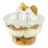 Cups, Dessert, RW Base 8 Ounce, Plastic, Clear, 3.75 x 3.75 x 2.50 Inch, Round,10 - 50 COUNT