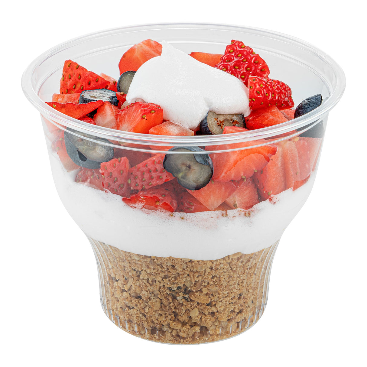 Cups, Dessert, RW Base 14 Ounce, Plastic, Clear, 3.75 x 3.75 x 3.50 Inch, Round,10 - 50 COUNT