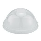 Lids, Dome, RW Base, Plastic, Clear, 3.75 x 3.75 x 1.75, Round, for Plastic Dessert Cup,10 - 50 COUNT