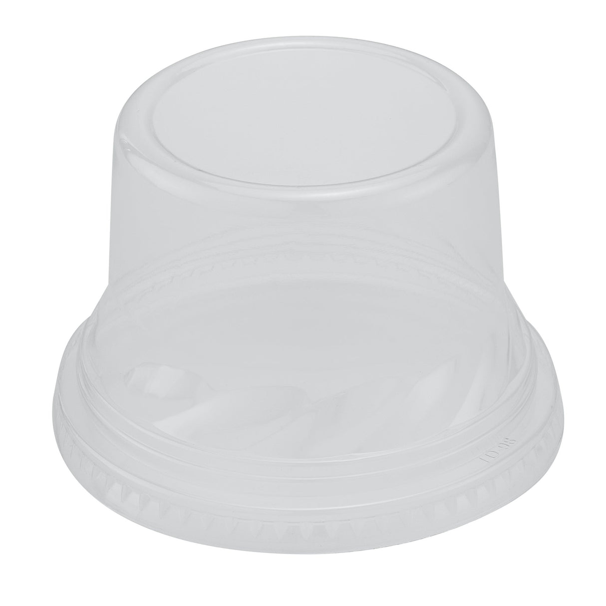 Lids, Tall Dome, RW Base, Plastic, Clear, 3.75 x 3.75 x 2.50 Inch, for Plastic Dessert Cup, Round,10 - 50 COUNT