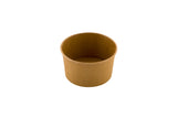 Cups, To-Go, 8 Ounce, Paper, Kraft, Round,1 - 50 COUNT