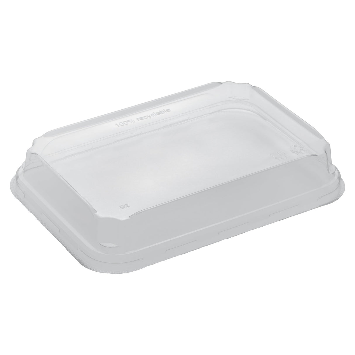 Lids, Matsuri Vision, Plastic, Clear, Anti-Fog, for 11 Ounce Sushi Containers, PET,2 - 50 COUNT
